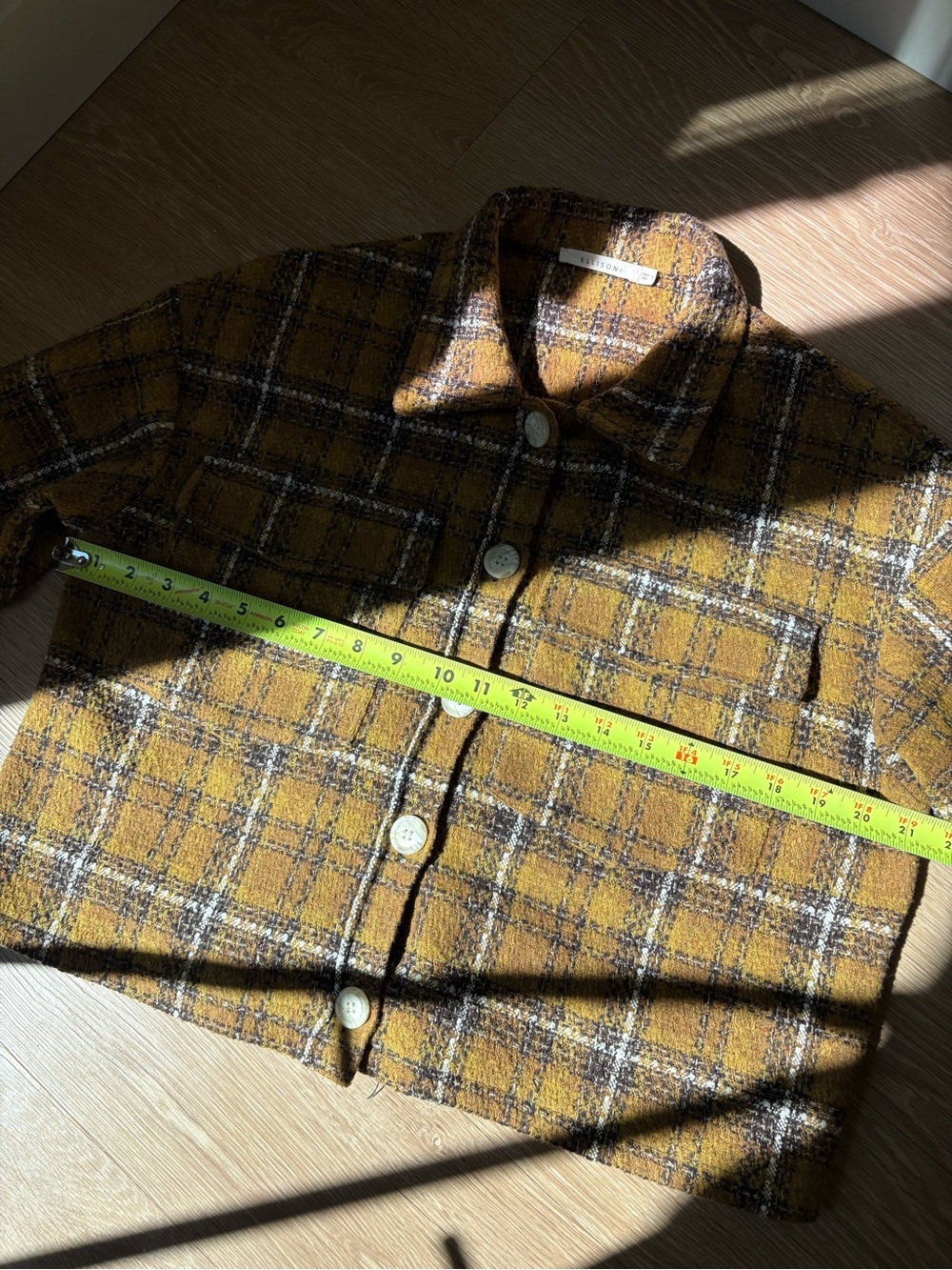 Moving Sale⏱️Ellison Plaid Jacket / Shirt - Picture 5 of 8